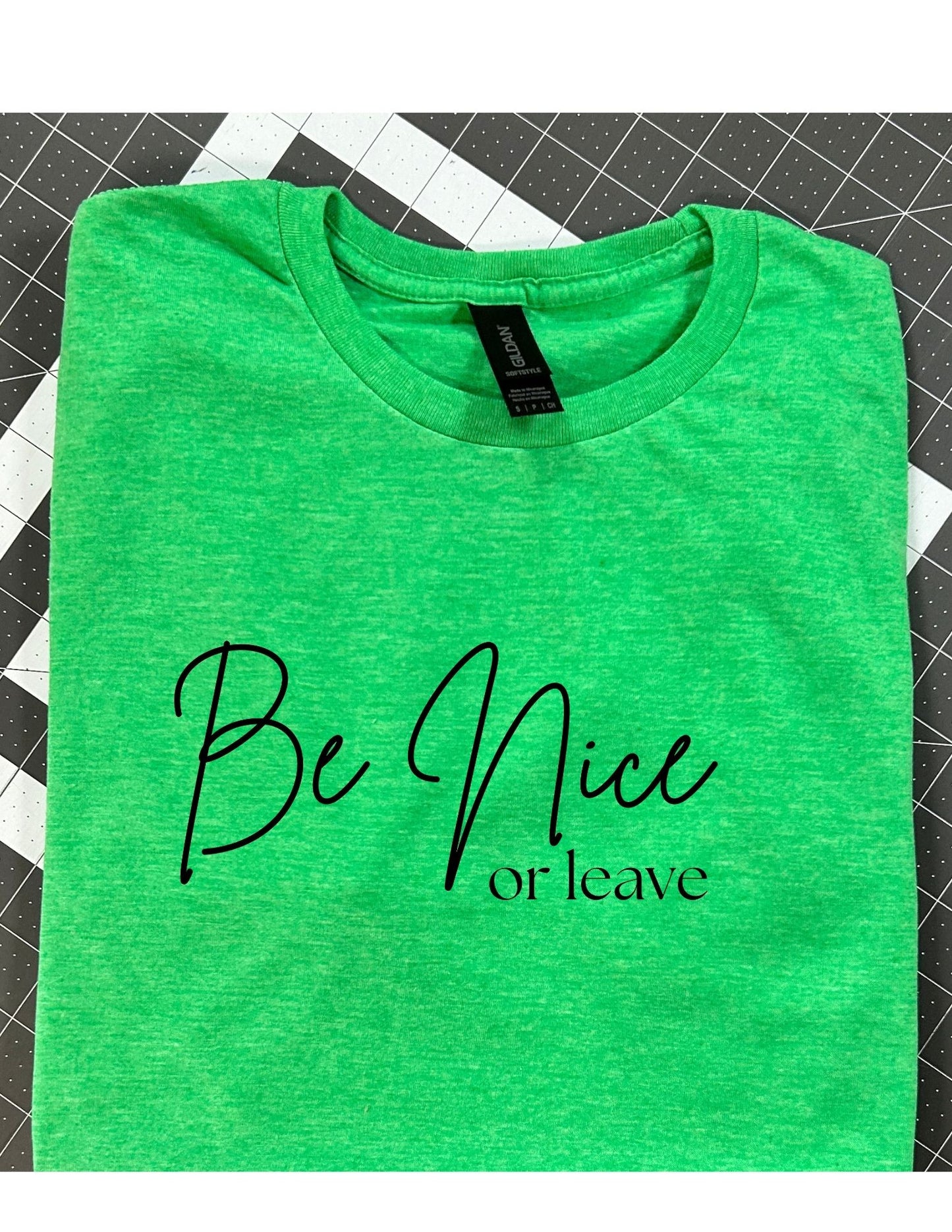 Be Nice or Leave