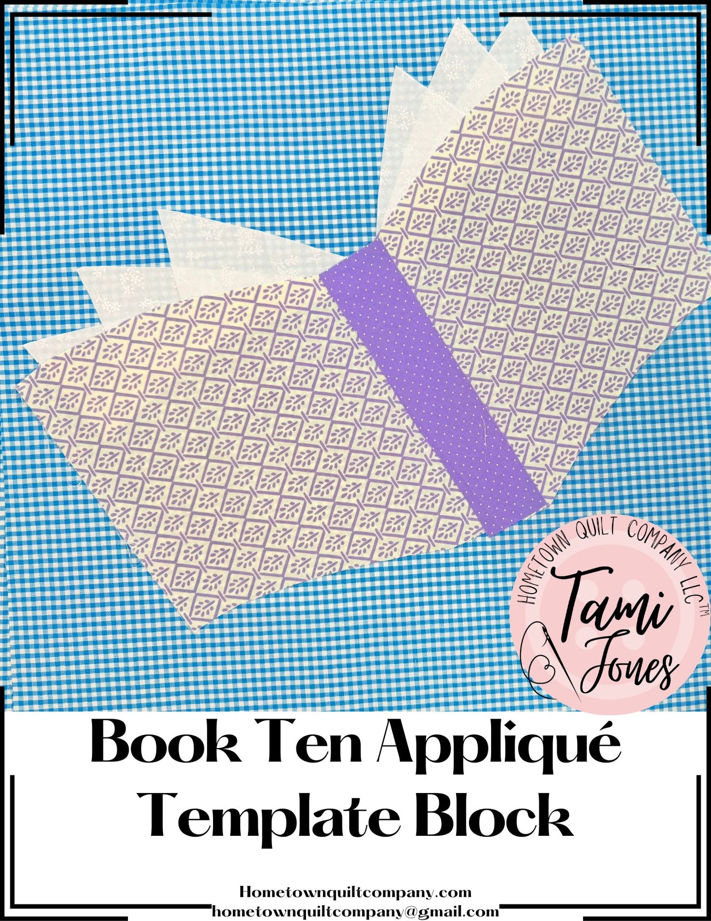 Books Applique Set