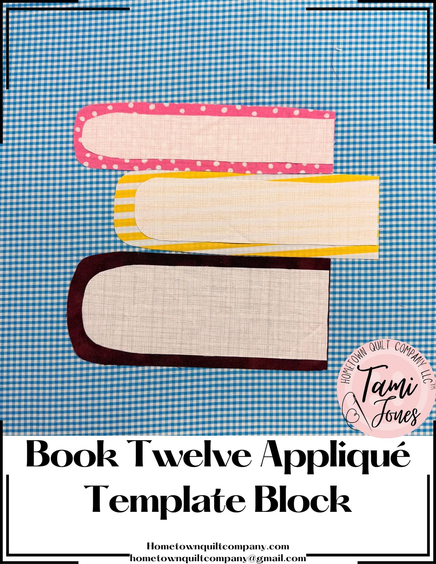 Books Applique Set