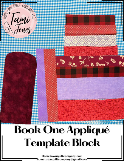 Books Applique Set