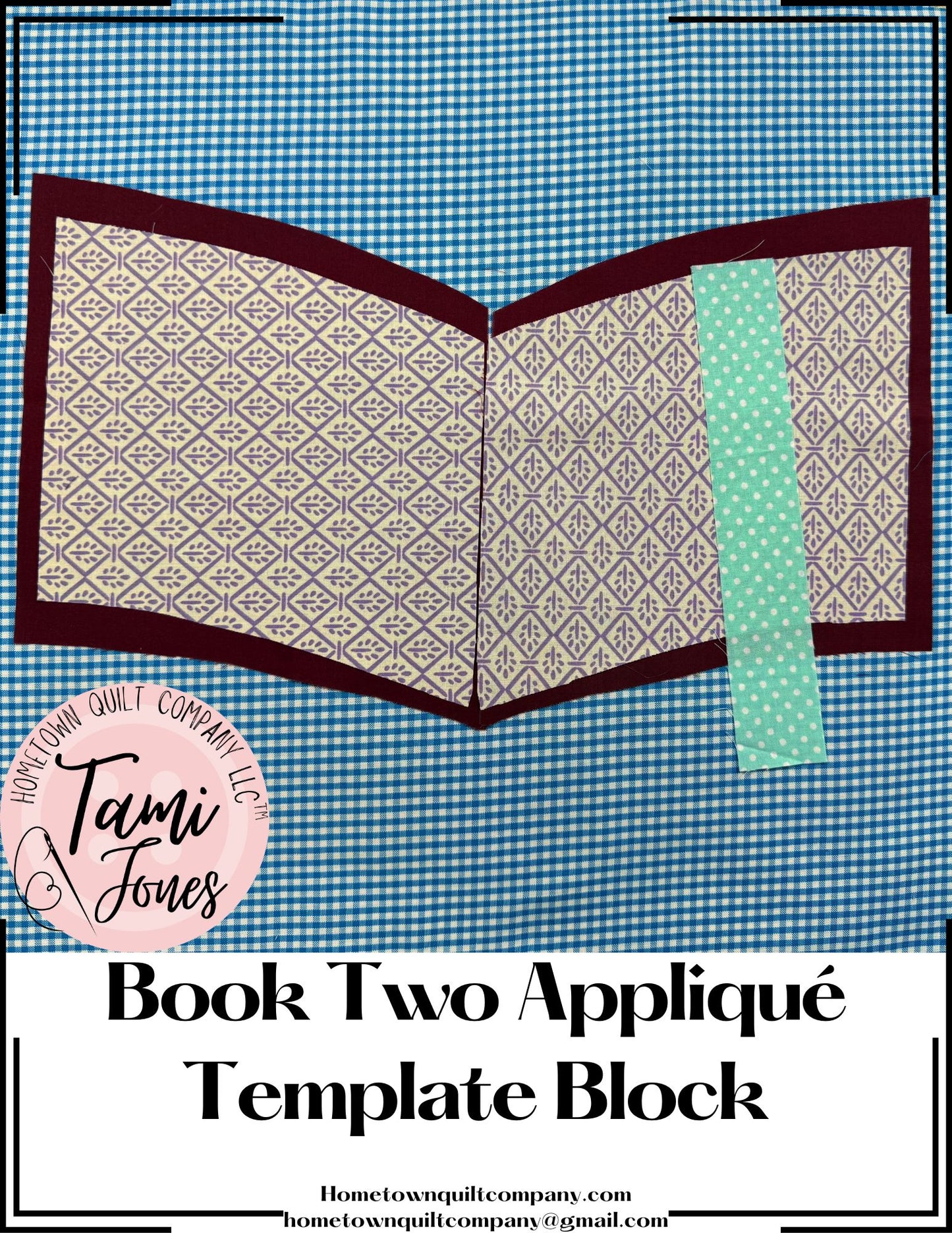 Books Applique Set