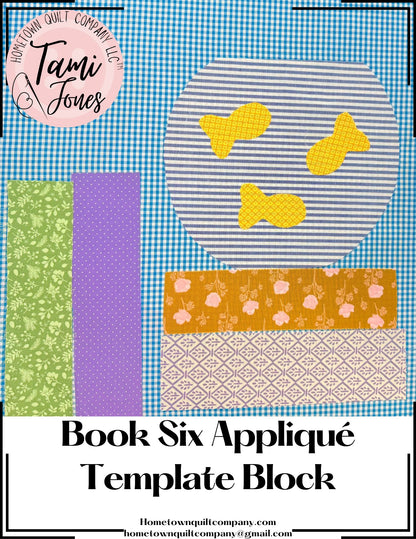 Books Applique Set
