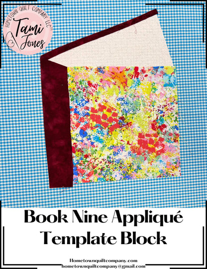 Books Applique Set