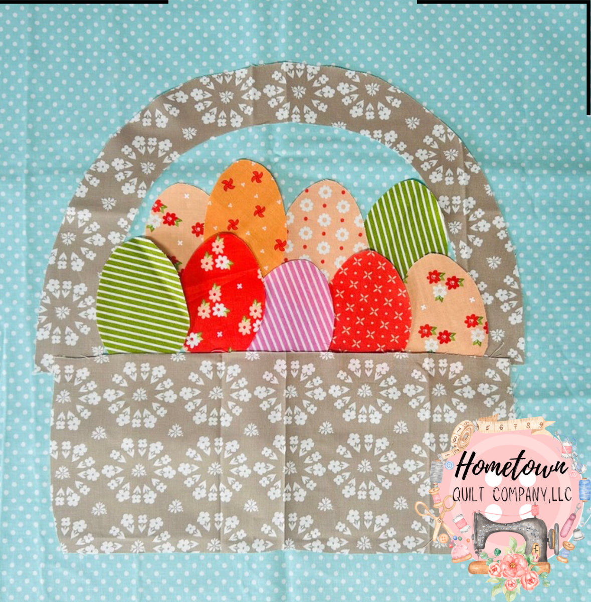 Easter Basket Appliqué