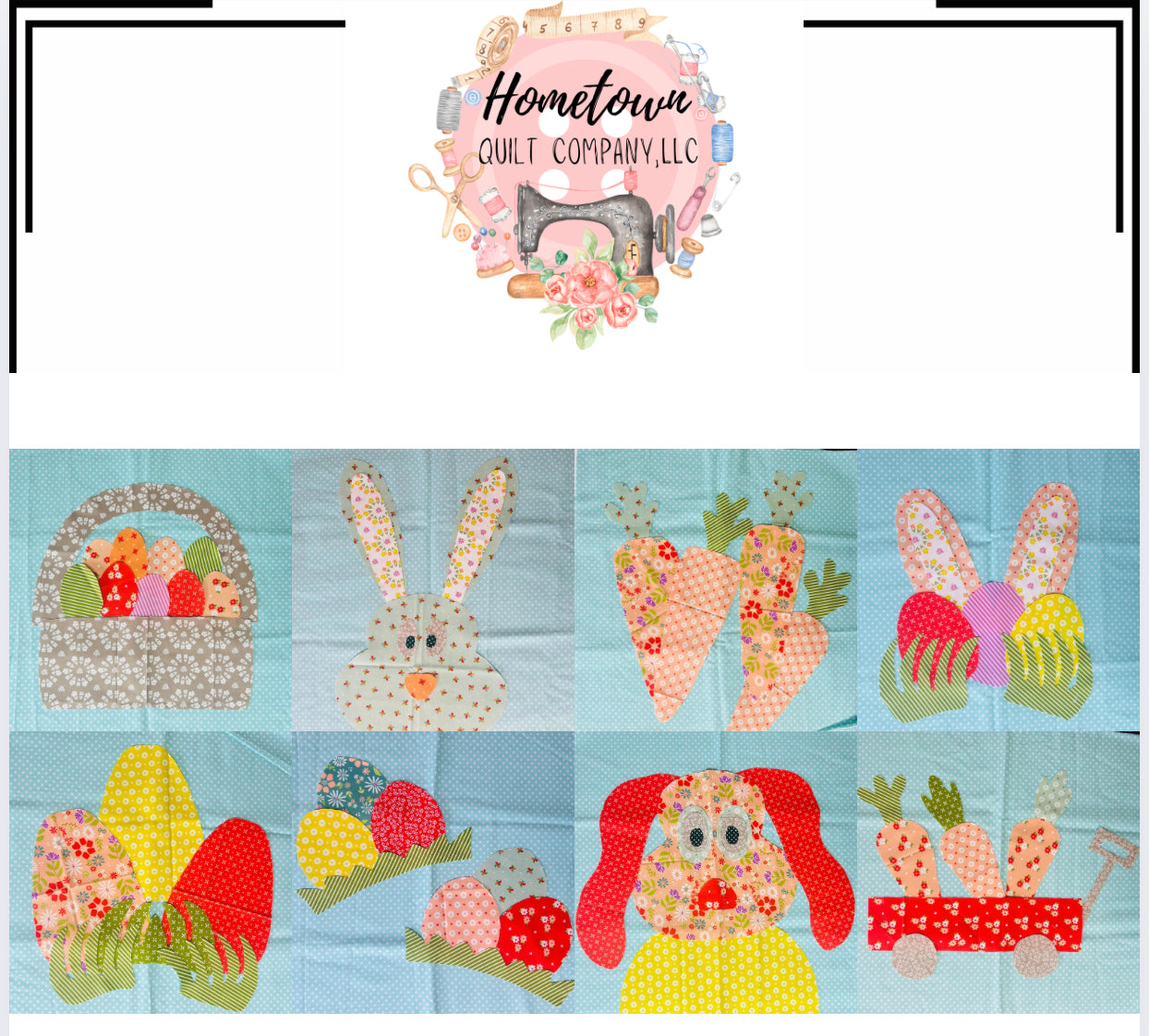 Easter Bunny Appliqué Set