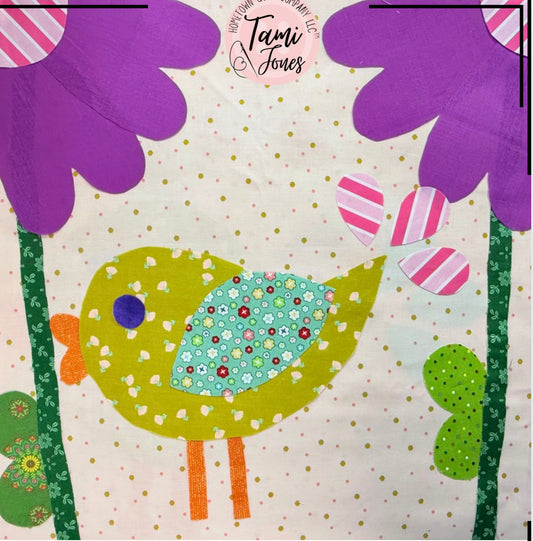 Bird Three Appliqué