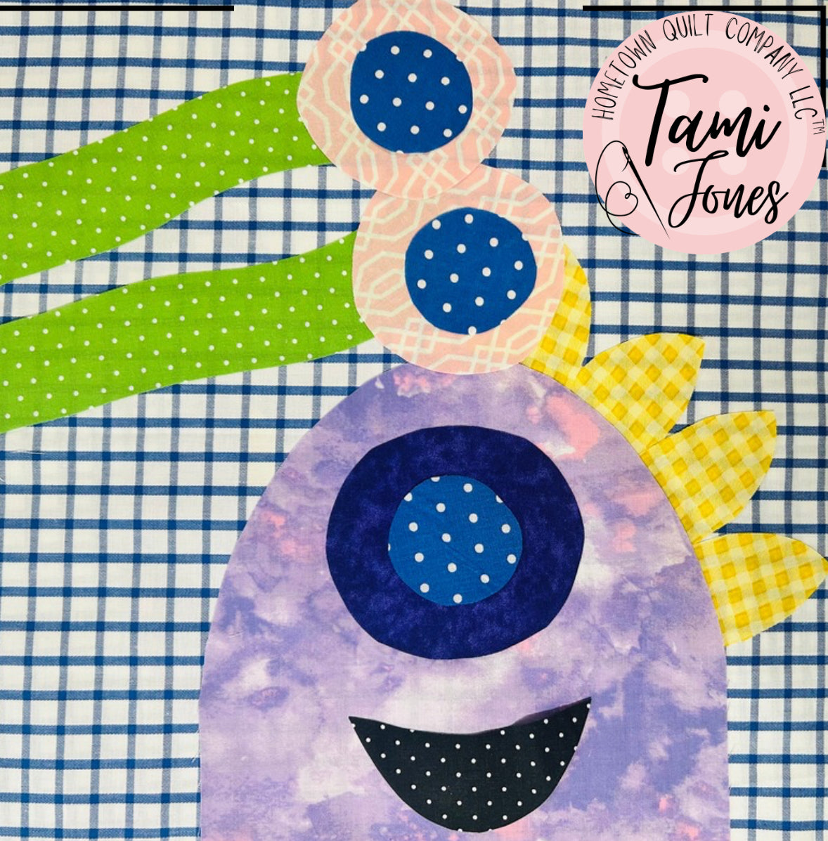 Monster Eight Appliqué