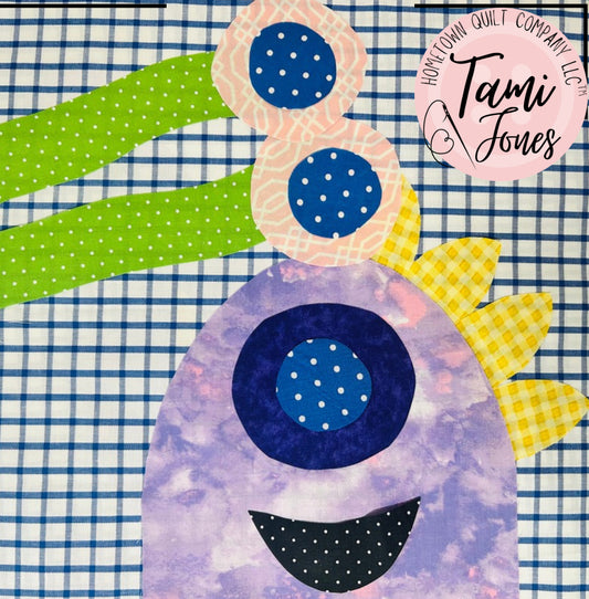 Monster Eight Appliqué