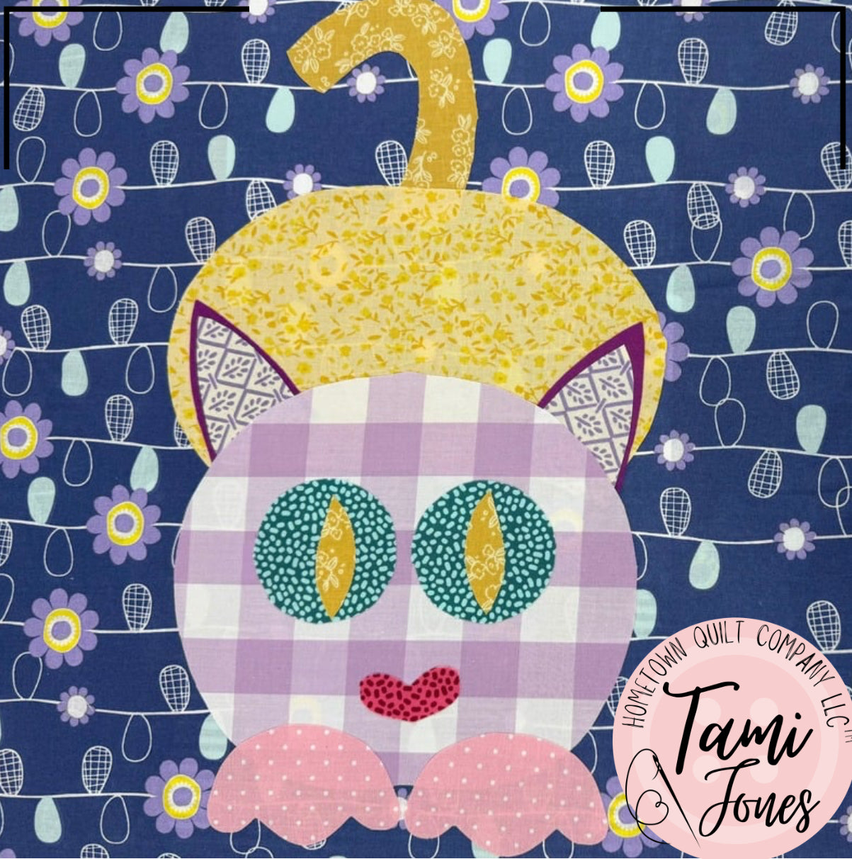 Cats Ten Applique