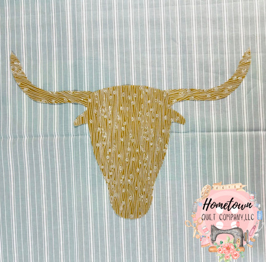 Cow Two Appliqué Pattern
