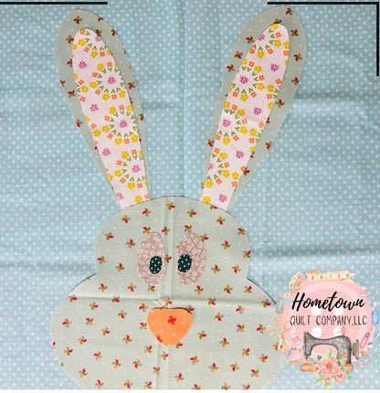 Bunny Appliqué Printed Template