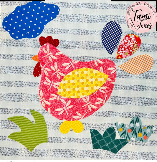 Chicken Four Appliqué