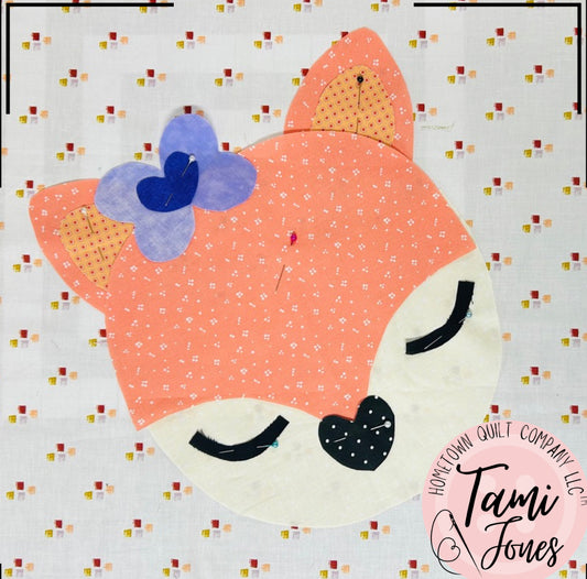 Fox Two Appliqué