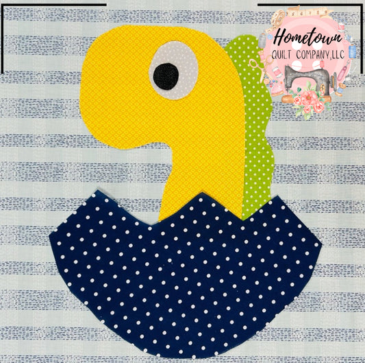 Hatching Dinosaur Block Template
