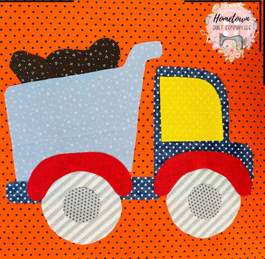 Dump Truck Appliqués