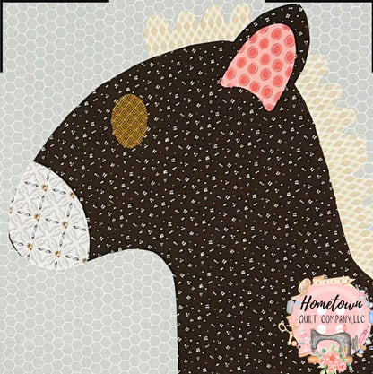 Horse Appliqué Pattern