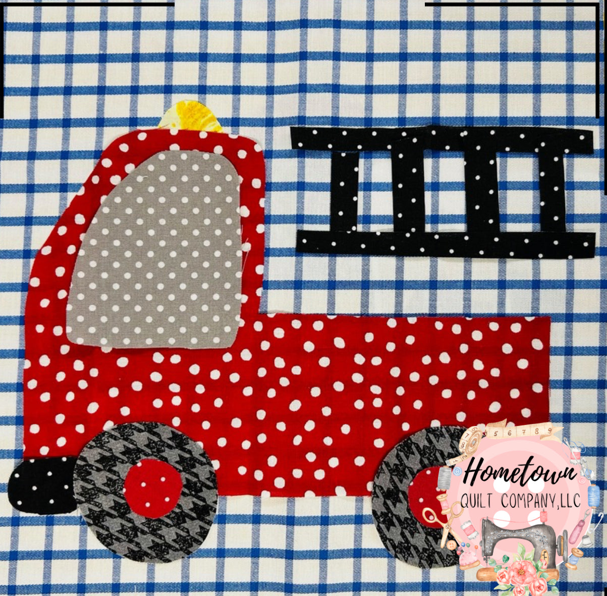 Fire Truck Block Template