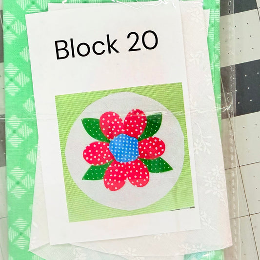 Garden Party Block 20