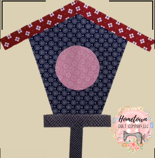 Birdhouse Appliqué