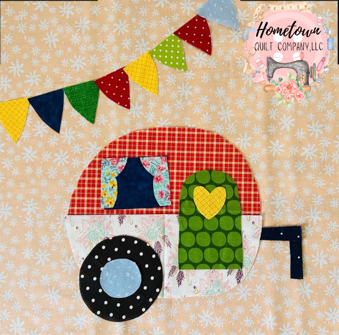 Camper Five Appliqué