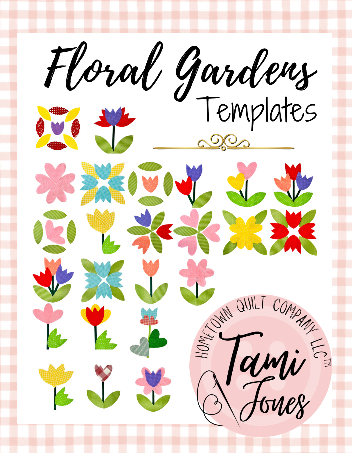 Floral Gardens Template