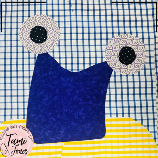 Monster Eleven Appliqué