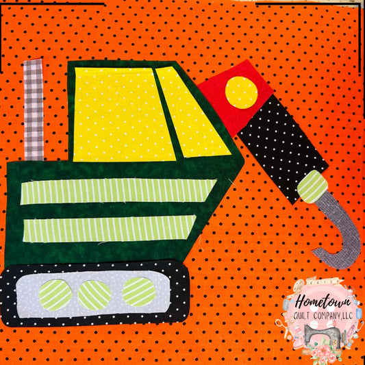 Construction Vehicle Two l Applique