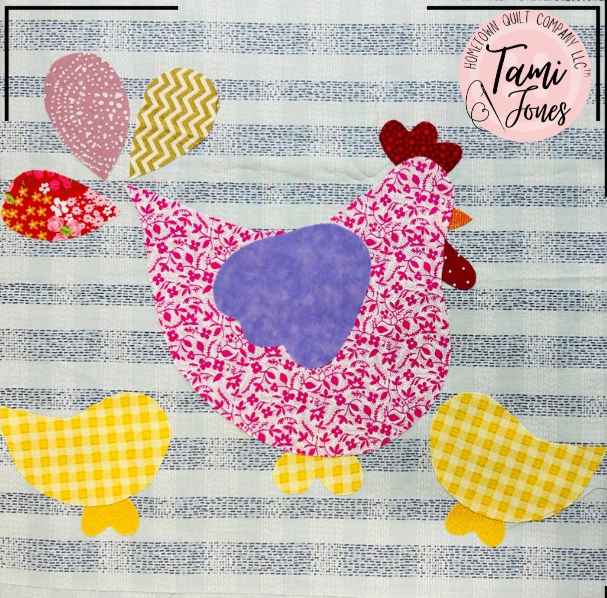 Chicken Seven Appliqué