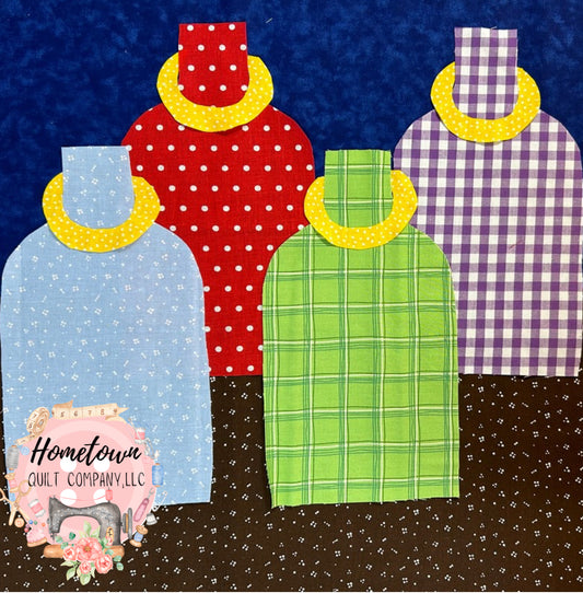 Ring Toss Appliqué Pattern