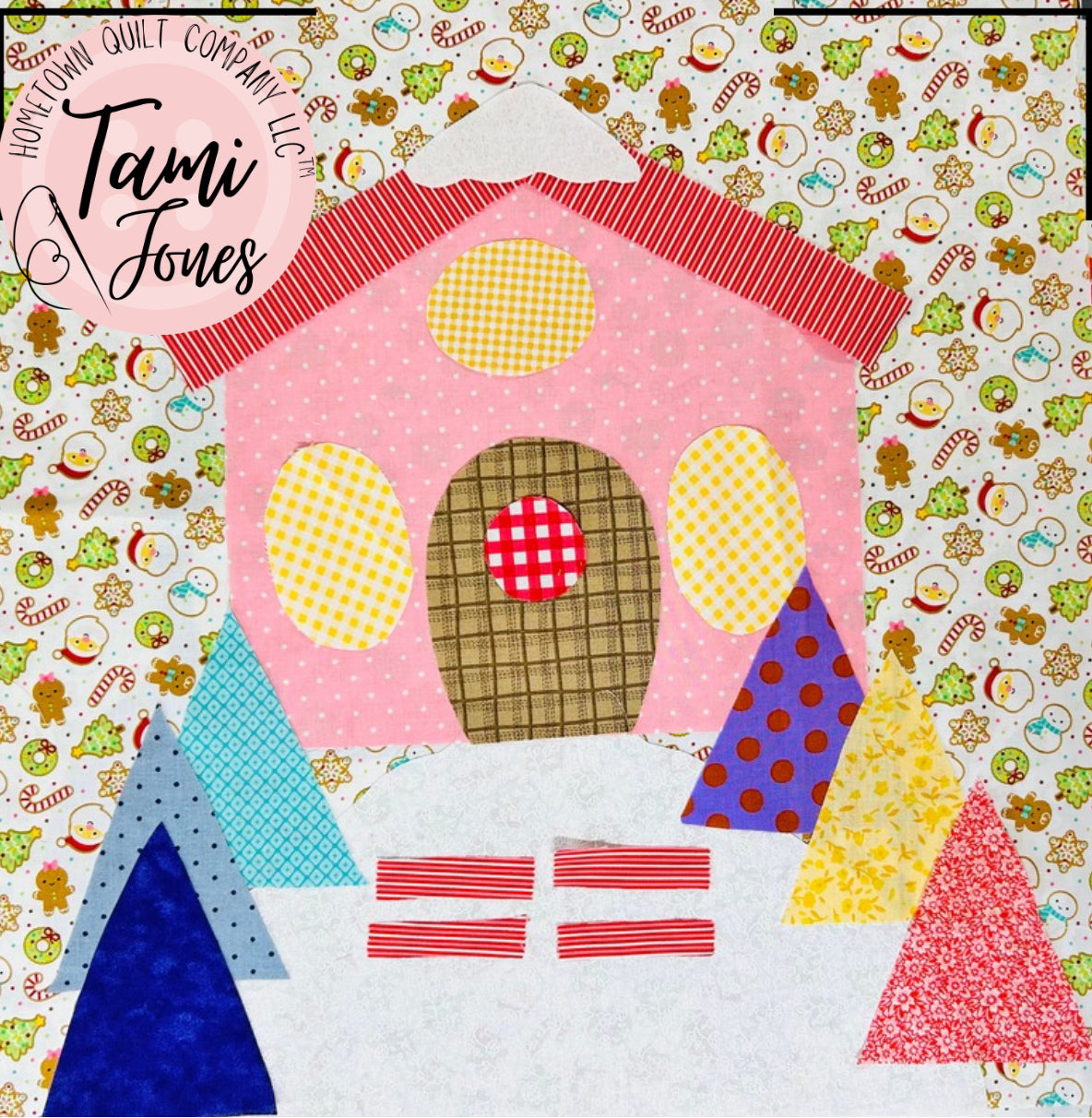 Gingerbread House Two Template
