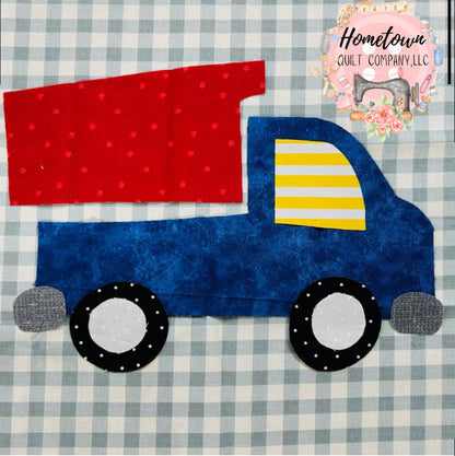 Dump Truck Appliqués