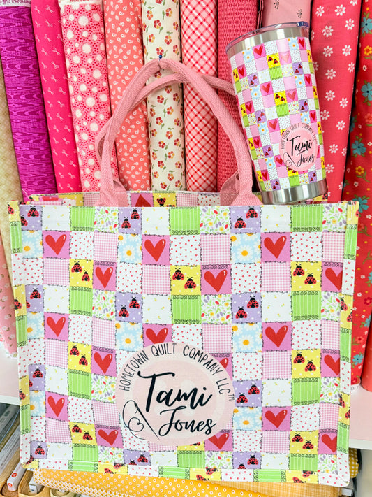 Little Ladies Canvas Bag and Tumbler