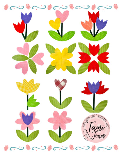 Floral Gardens Template