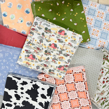 56x64 inch Playroom Patchwork • Down on the Farm