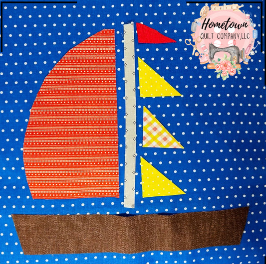 Sailboat Ten Block Template