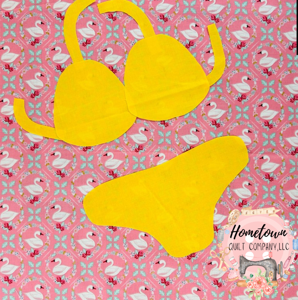Bikini Block Applique