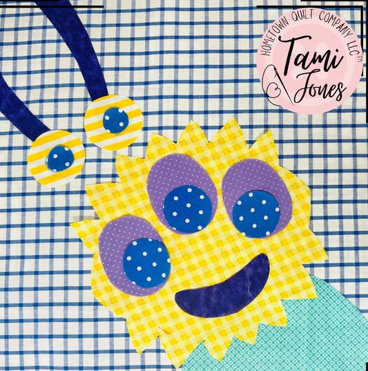 Monster One Appliqué