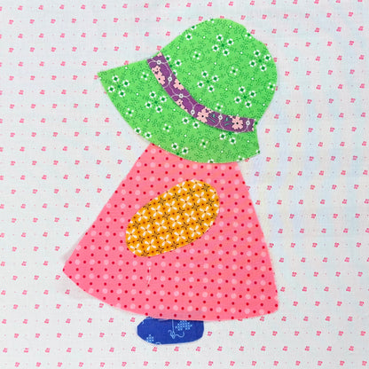 Little Lady precut appliqué quilt kit