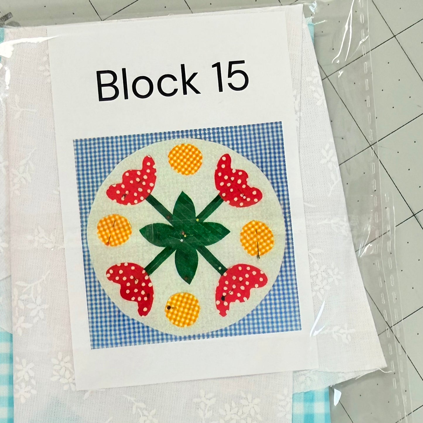 Garden Party Block 15