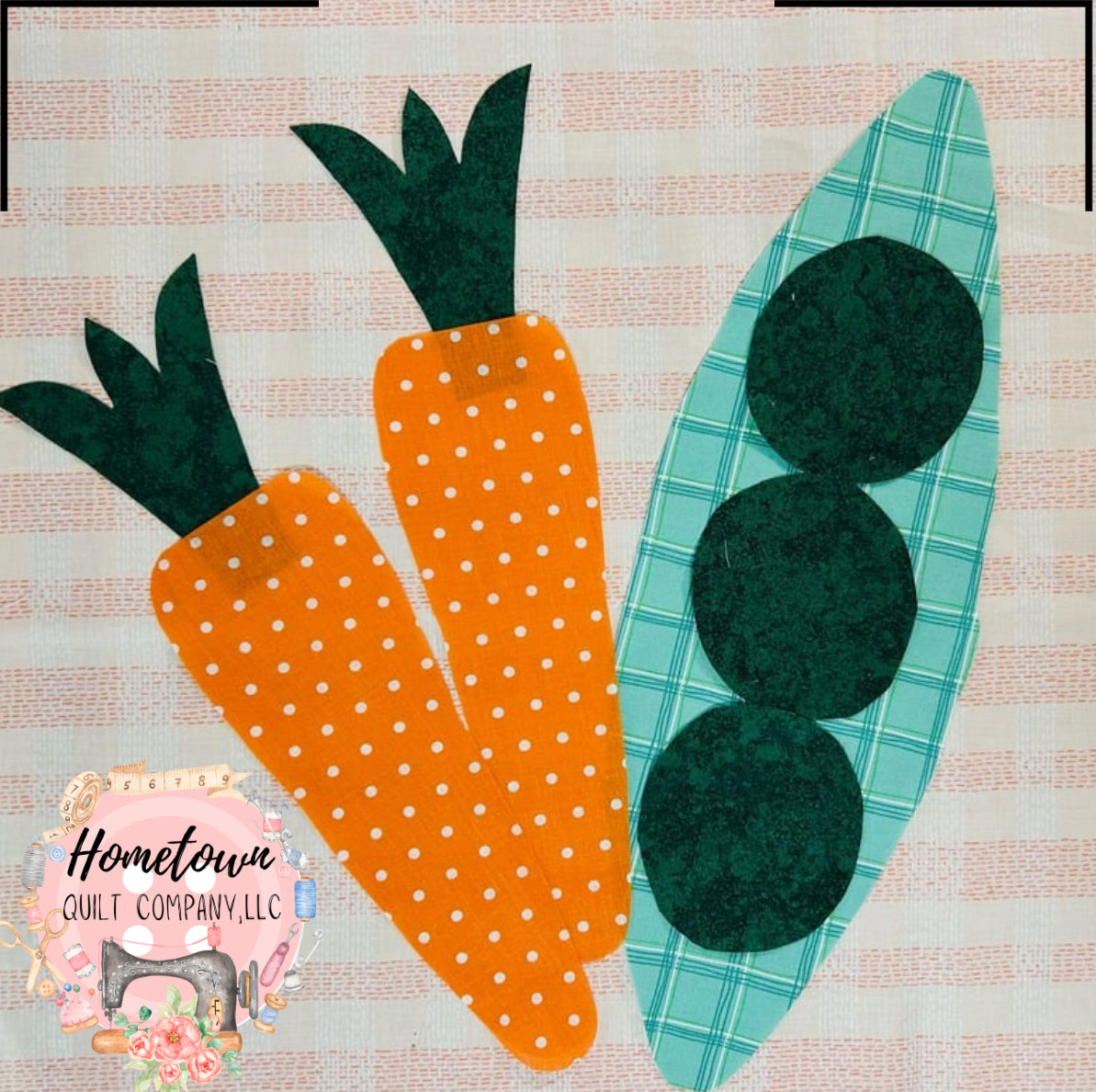 Peas and Carrots Template