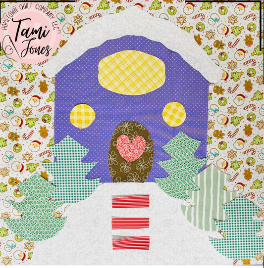 Gingerbread House One Template