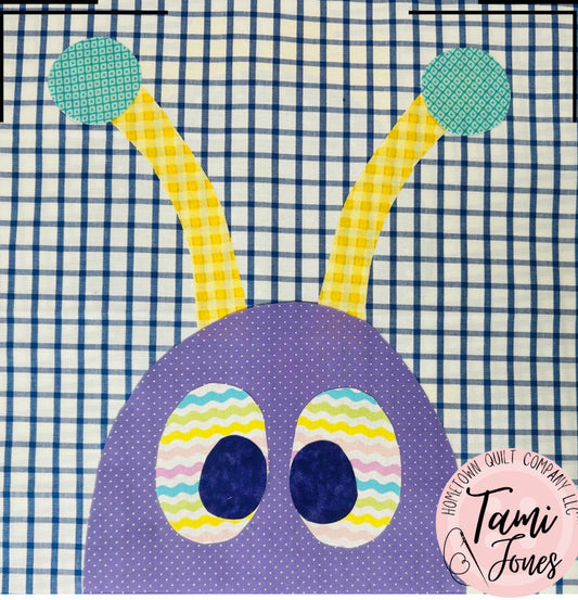 Monster Four Appliqué