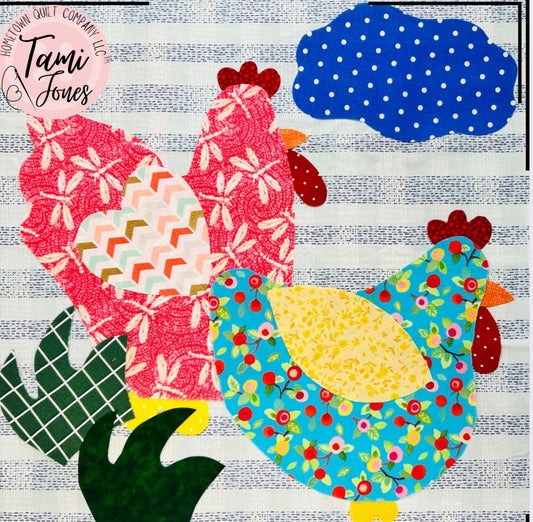 Chicken Two Appliqué