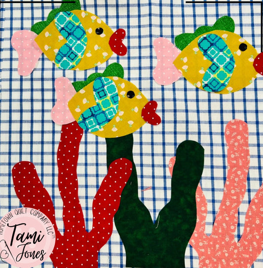 Fish Three Applique