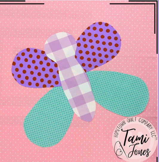 Butterfly Six Appliqué