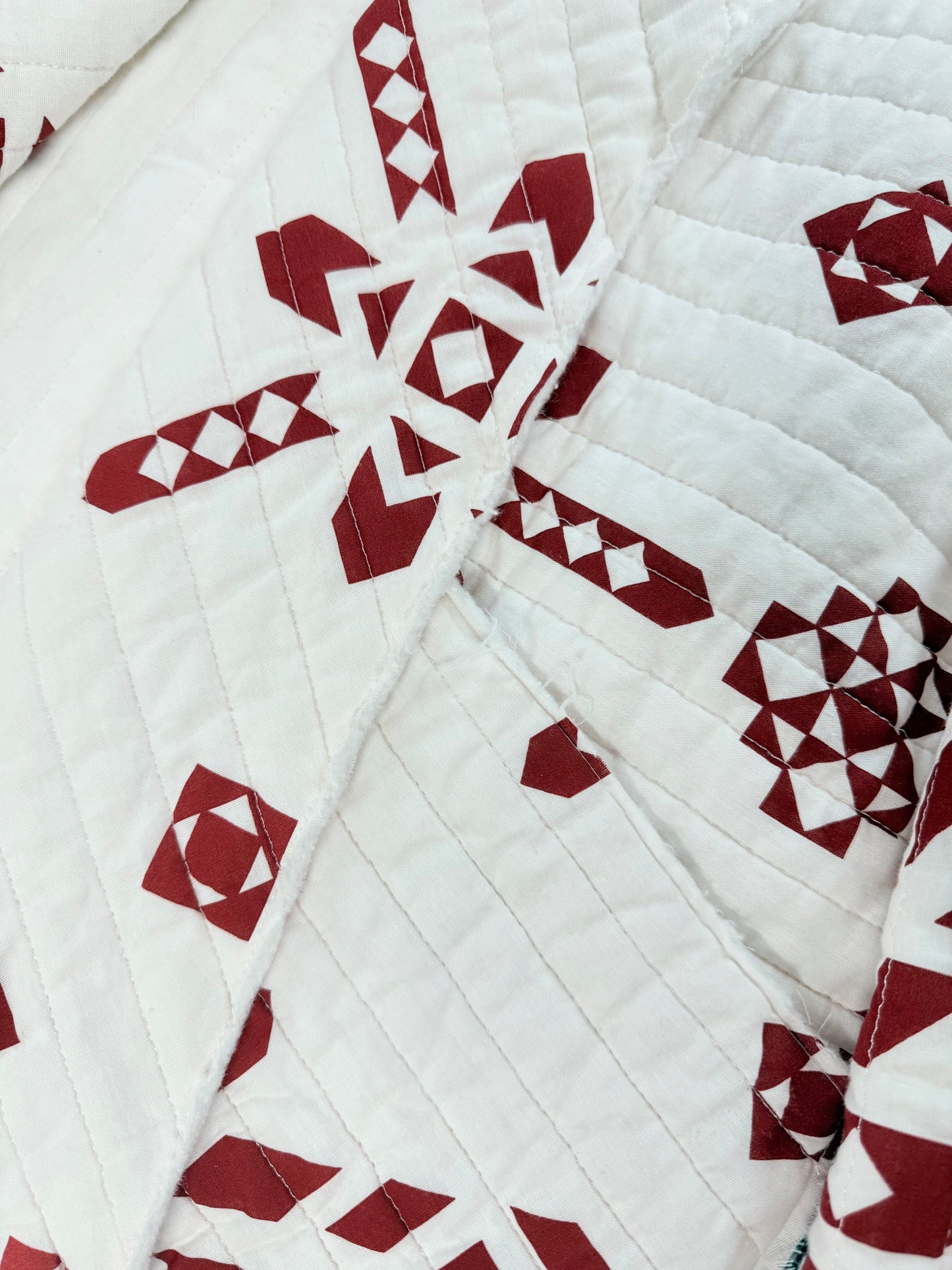 Raw Edge Quilt Coat