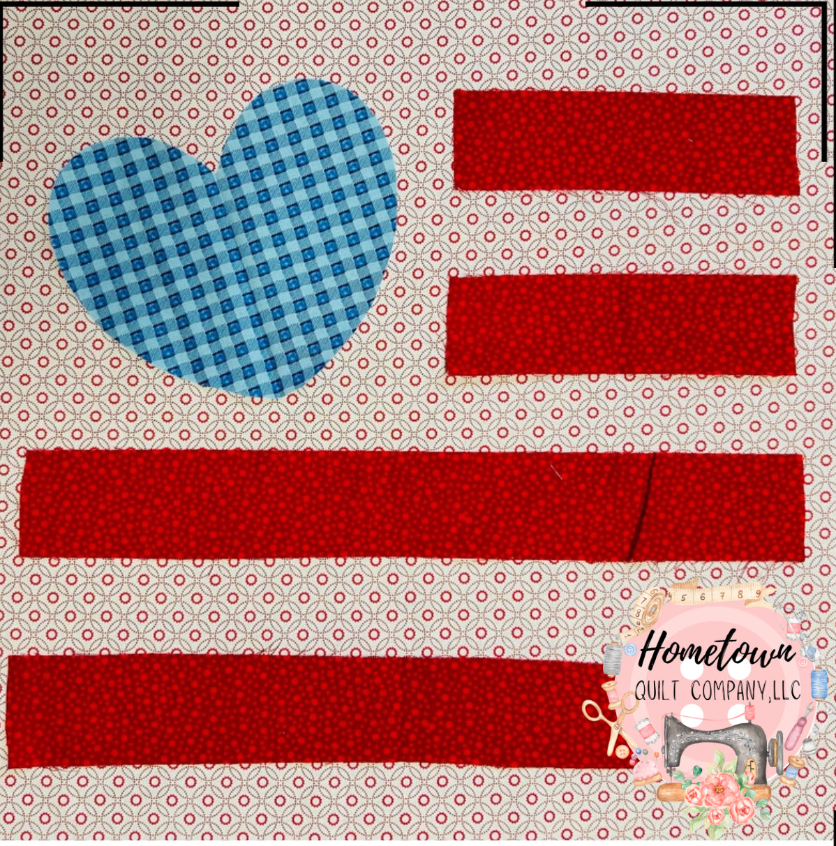 Flag Appliqué Pattern