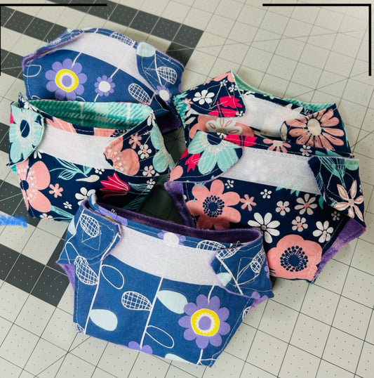 Baby Doll Diaper Template