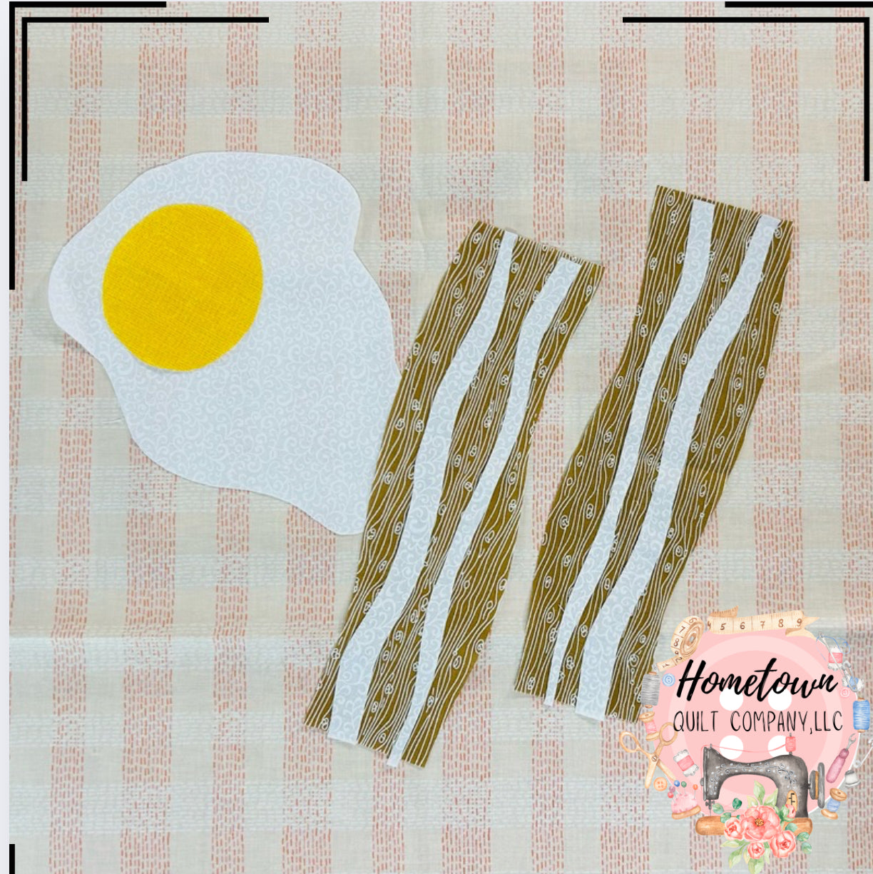 Bacon and Eggs Appliqué