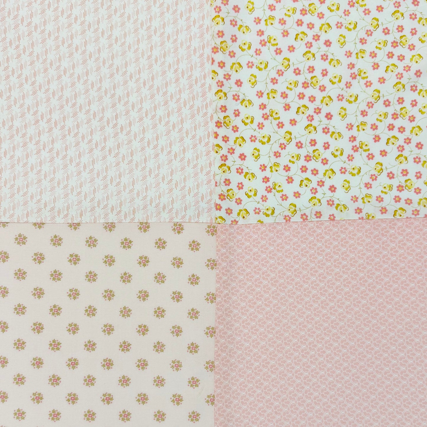 66x86 inch My First Quilt  • Garden Pastels